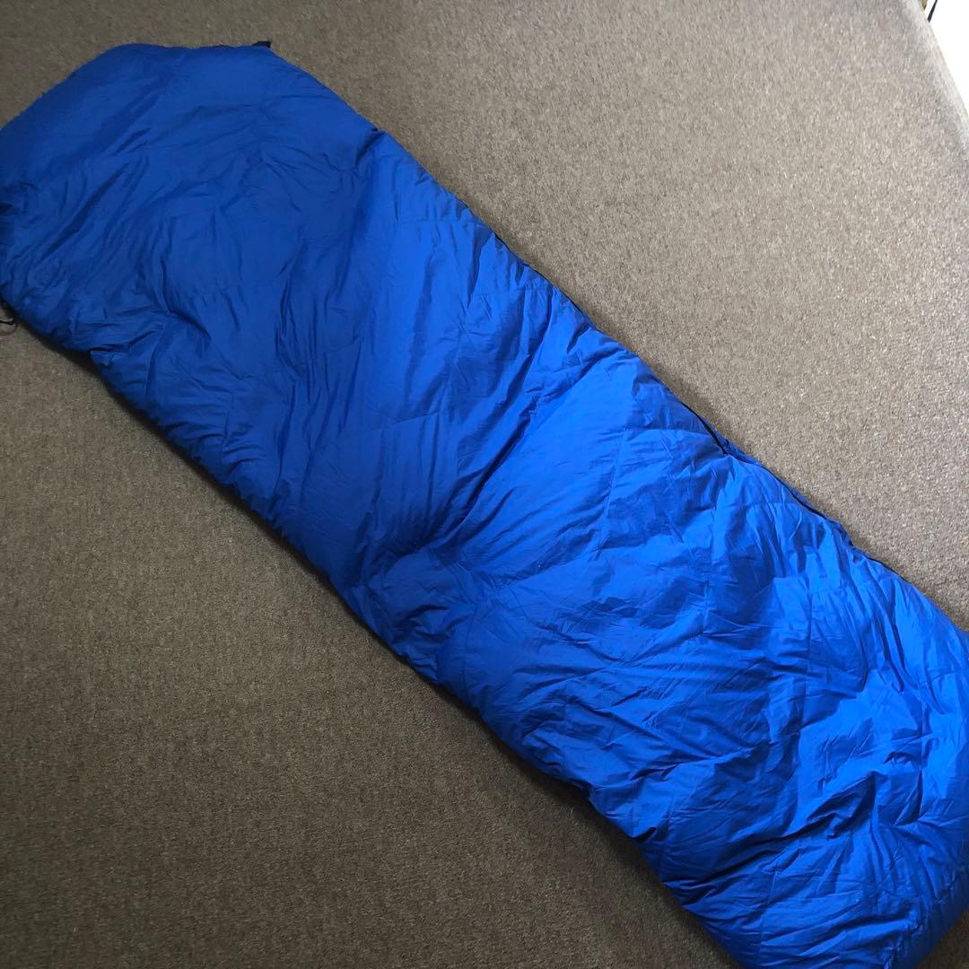 アウトドア寝具 KATHMANDU  DOWN SLEEPING BAG NAVI