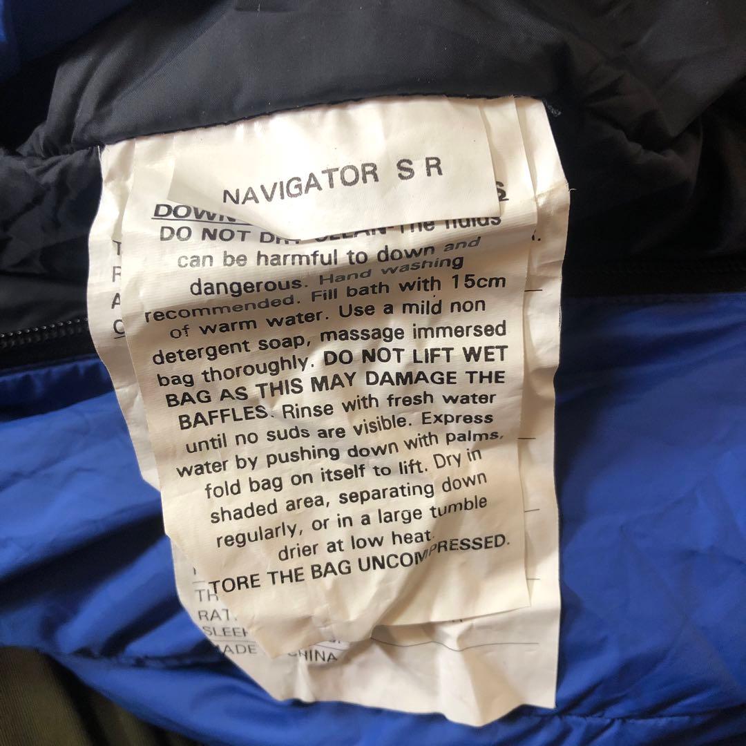 アウトドア寝具 KATHMANDU  DOWN SLEEPING BAG NAVI