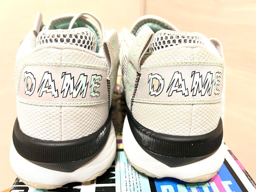 27.5 adidas Dame 8 (アディダス デイム 8)ミント バッシュ