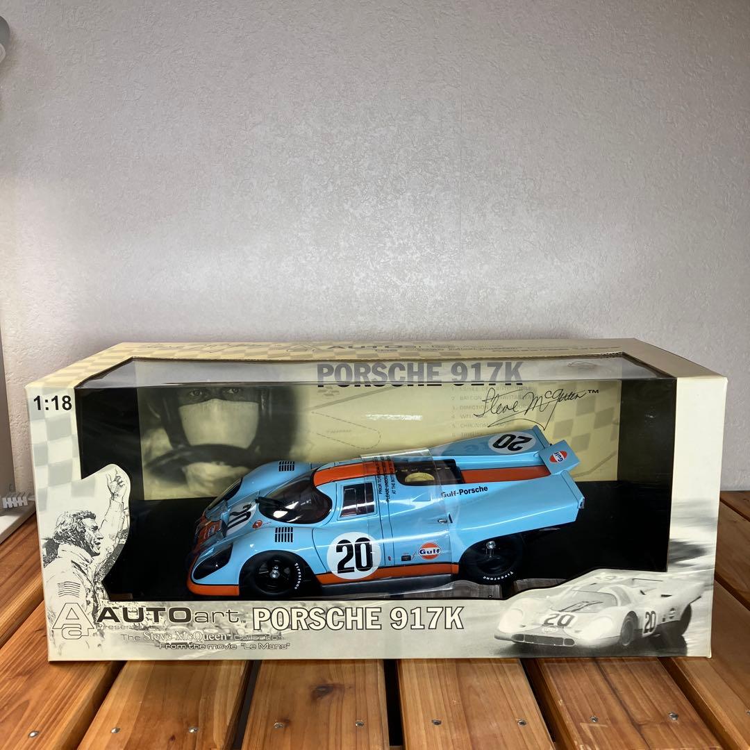 オートアート1/18 ポルシェ917K Steve McQueen #20