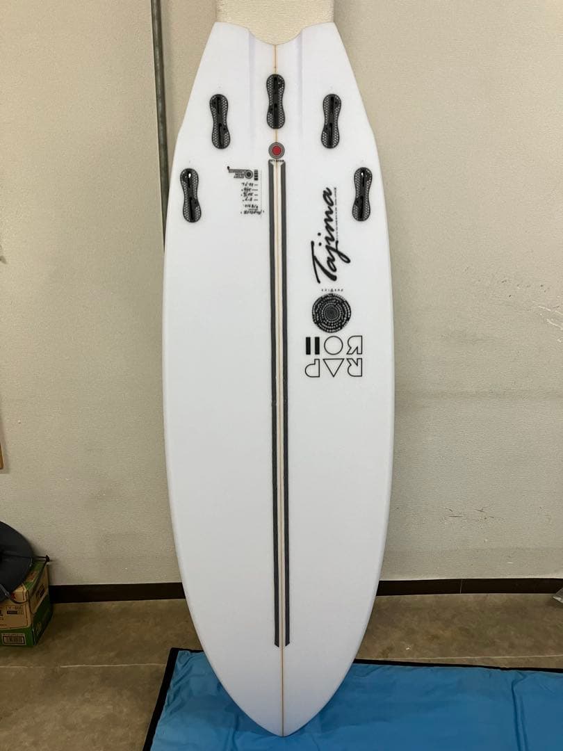 【ジャスティス】Tajima Raptor II 5'7\" サーフボード