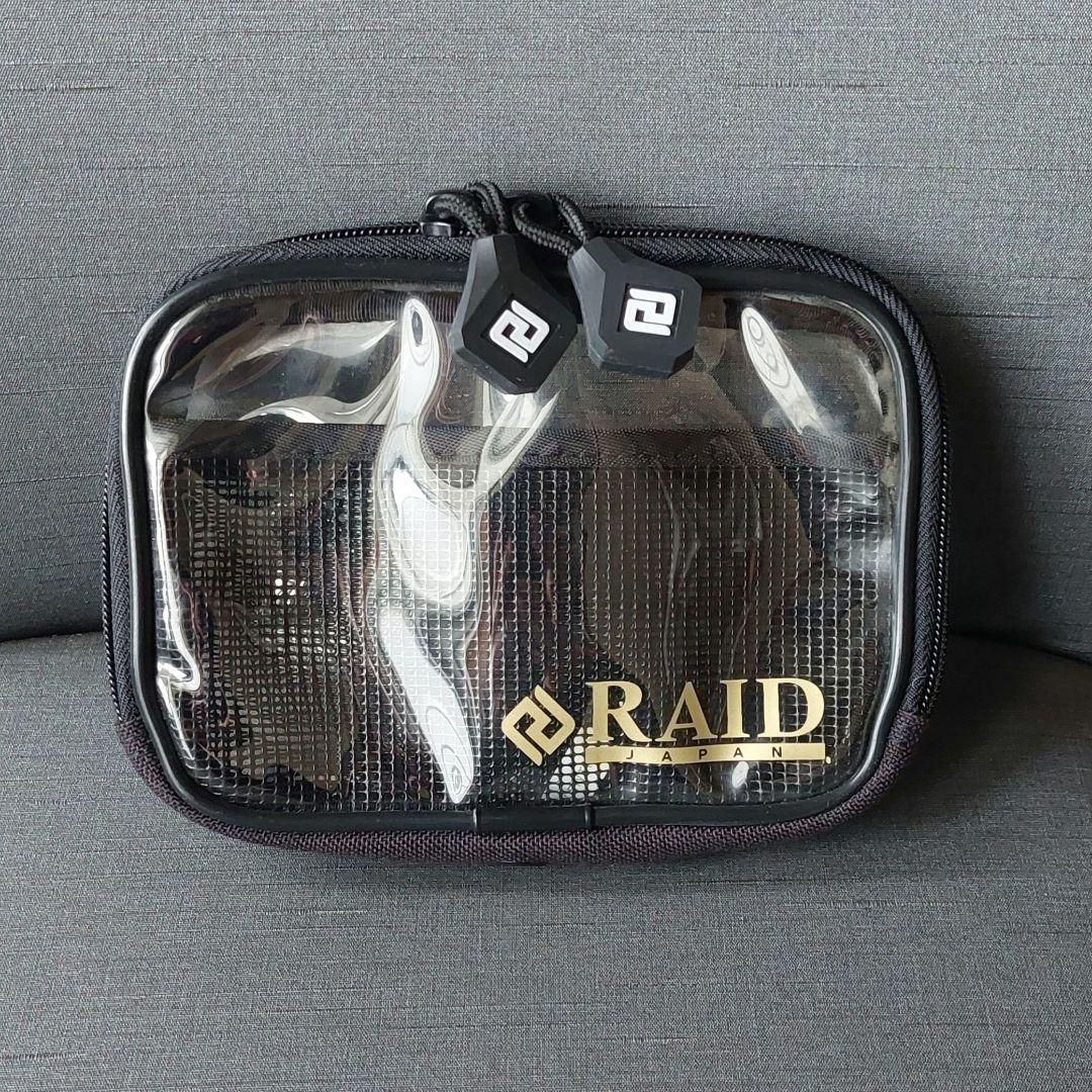 初期モデル『クイックポーチＳ&L　ゴールドロゴ(RAIDJAPAN)』