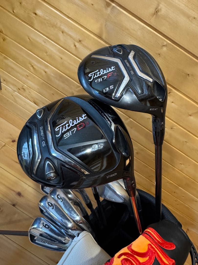 Titleist ゴルフクラブセット 917 D2 D3