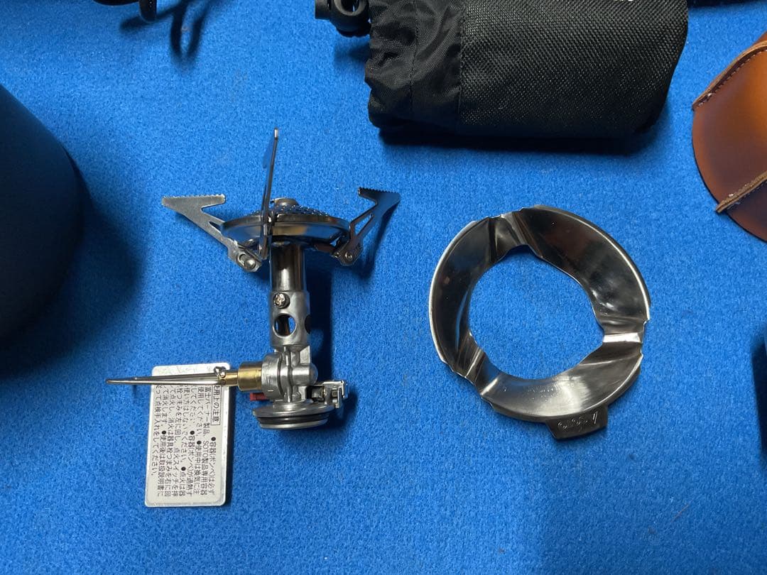 SOTOMicroレギュレートストーブ美品&PRIMUSダブルクッカー美品OD付