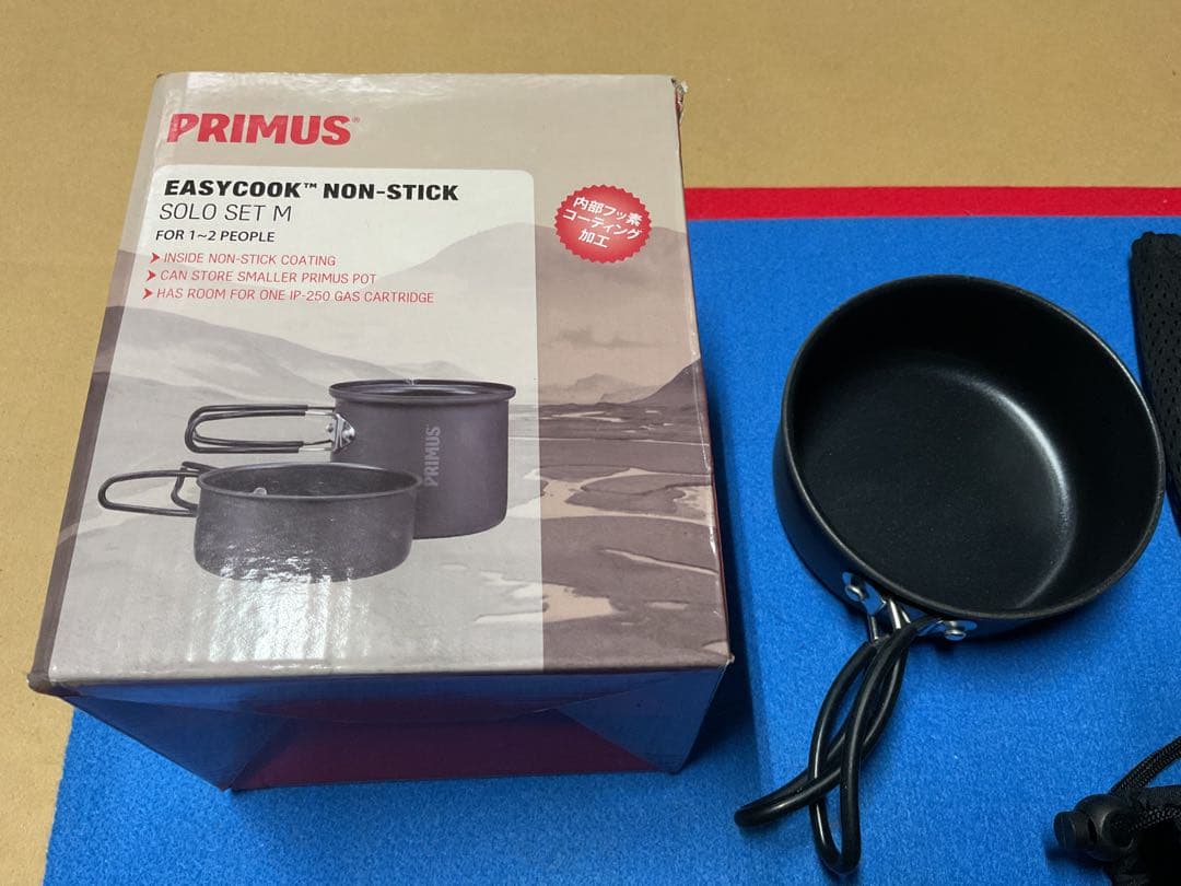 SOTOMicroレギュレートストーブ美品&PRIMUSダブルクッカー美品OD付