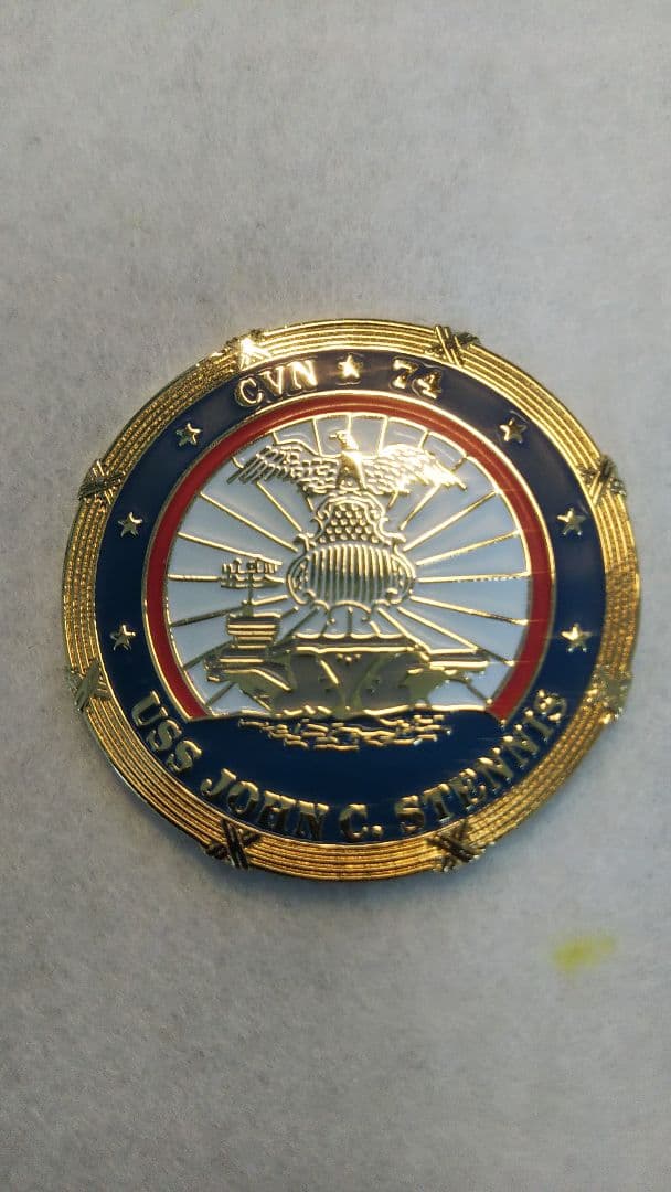 米海軍　空母CVN74　ジョン・C・ステニス艦長（大佐）チャレンジ