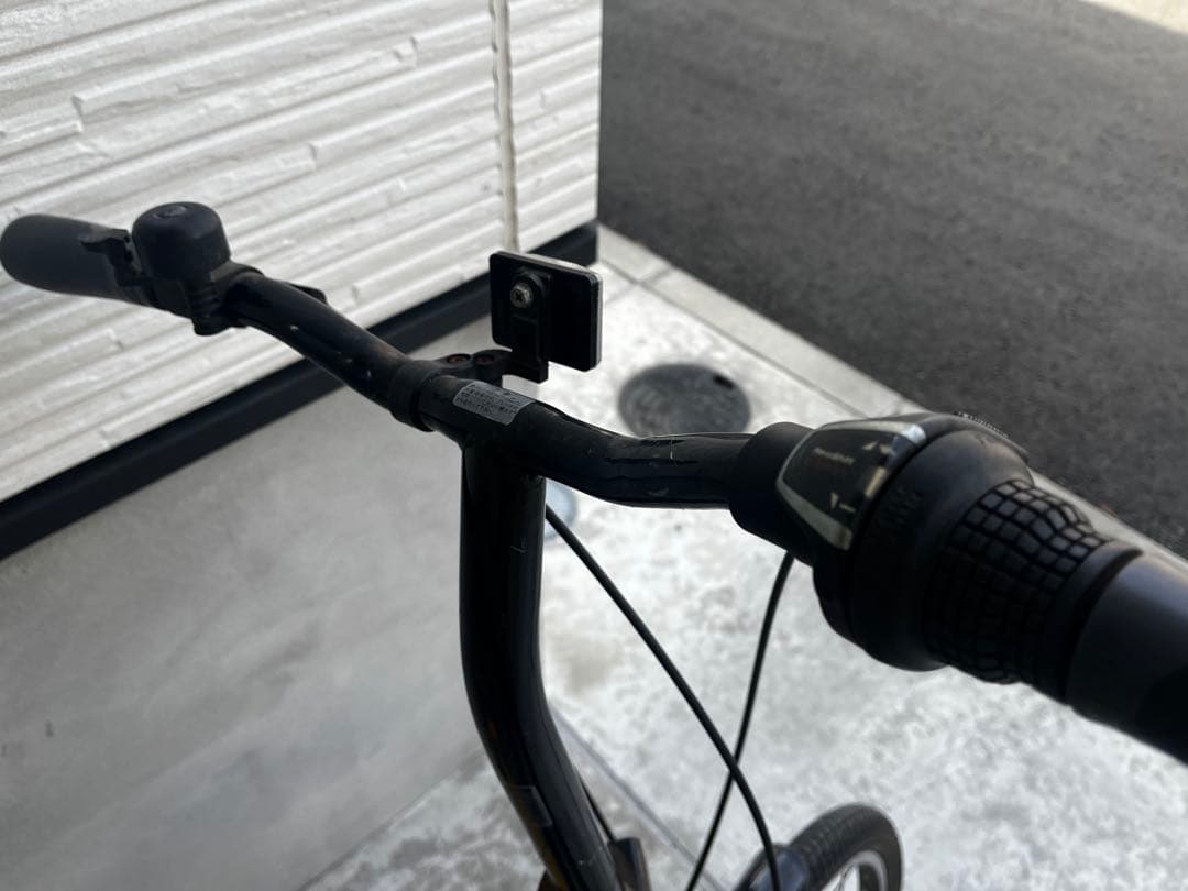 『引き取りの場合は1万円引き』HUMMER 折りたたみ自転車 黄色　オレンジ