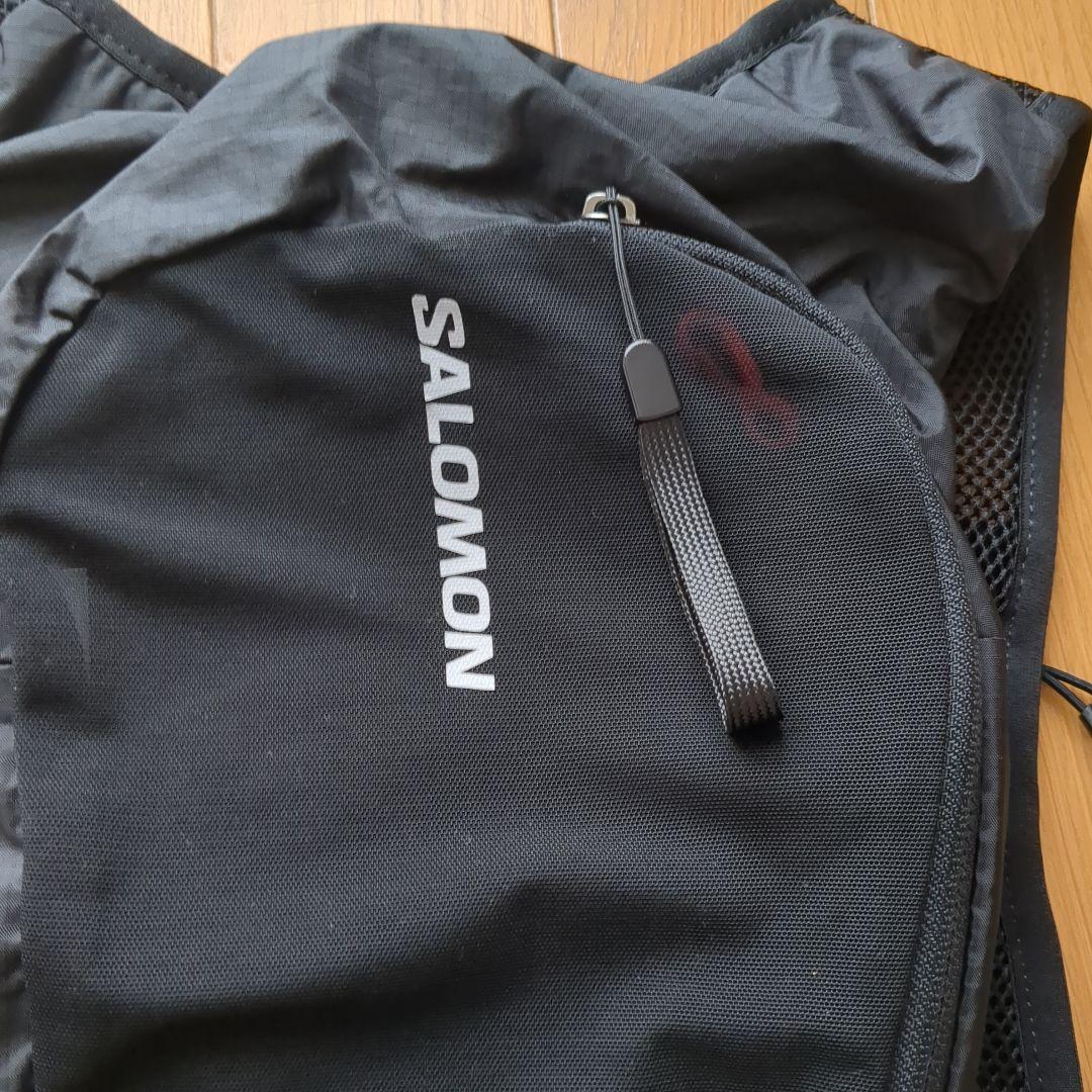 美品　サロモン ADV HYDRA VEST 8 トレランザック　ブラック　XS