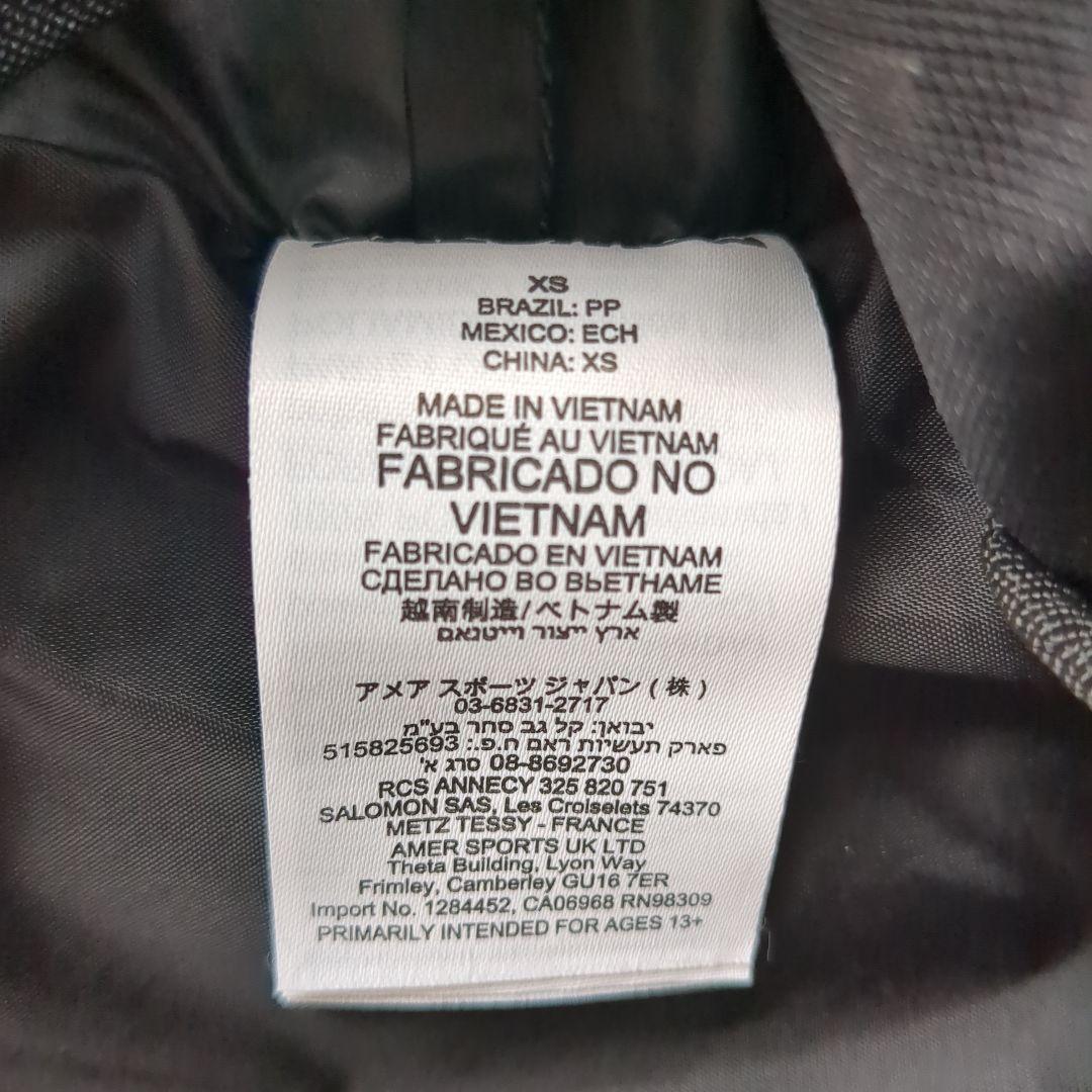 美品　サロモン ADV HYDRA VEST 8 トレランザック　ブラック　XS