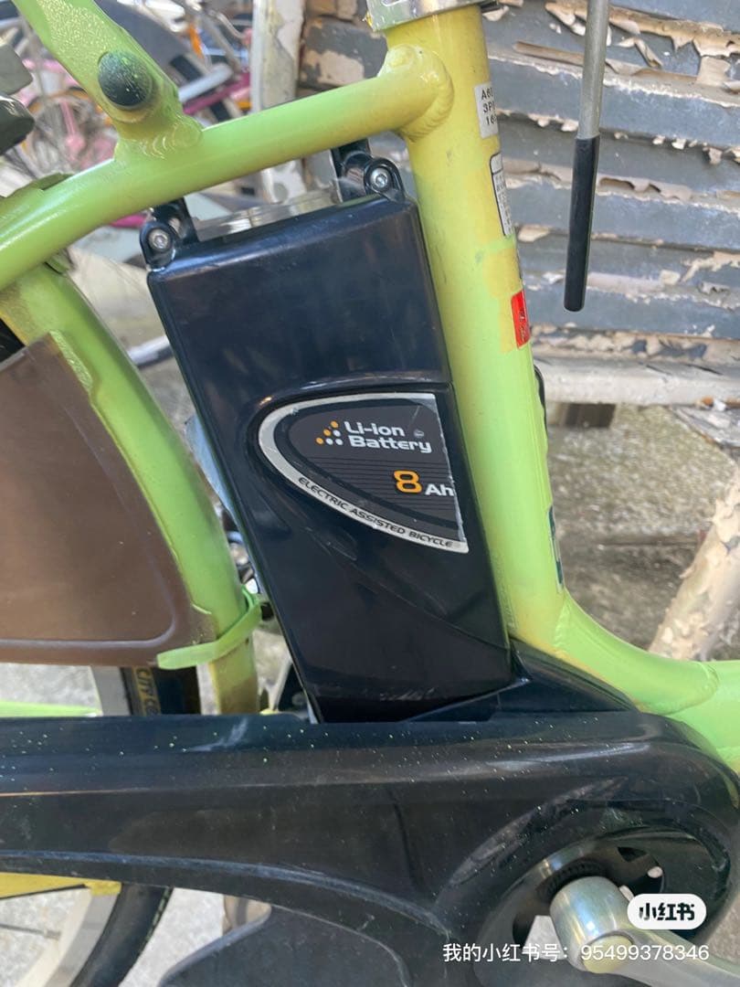 電動アシスト自転車 ライトグリーン