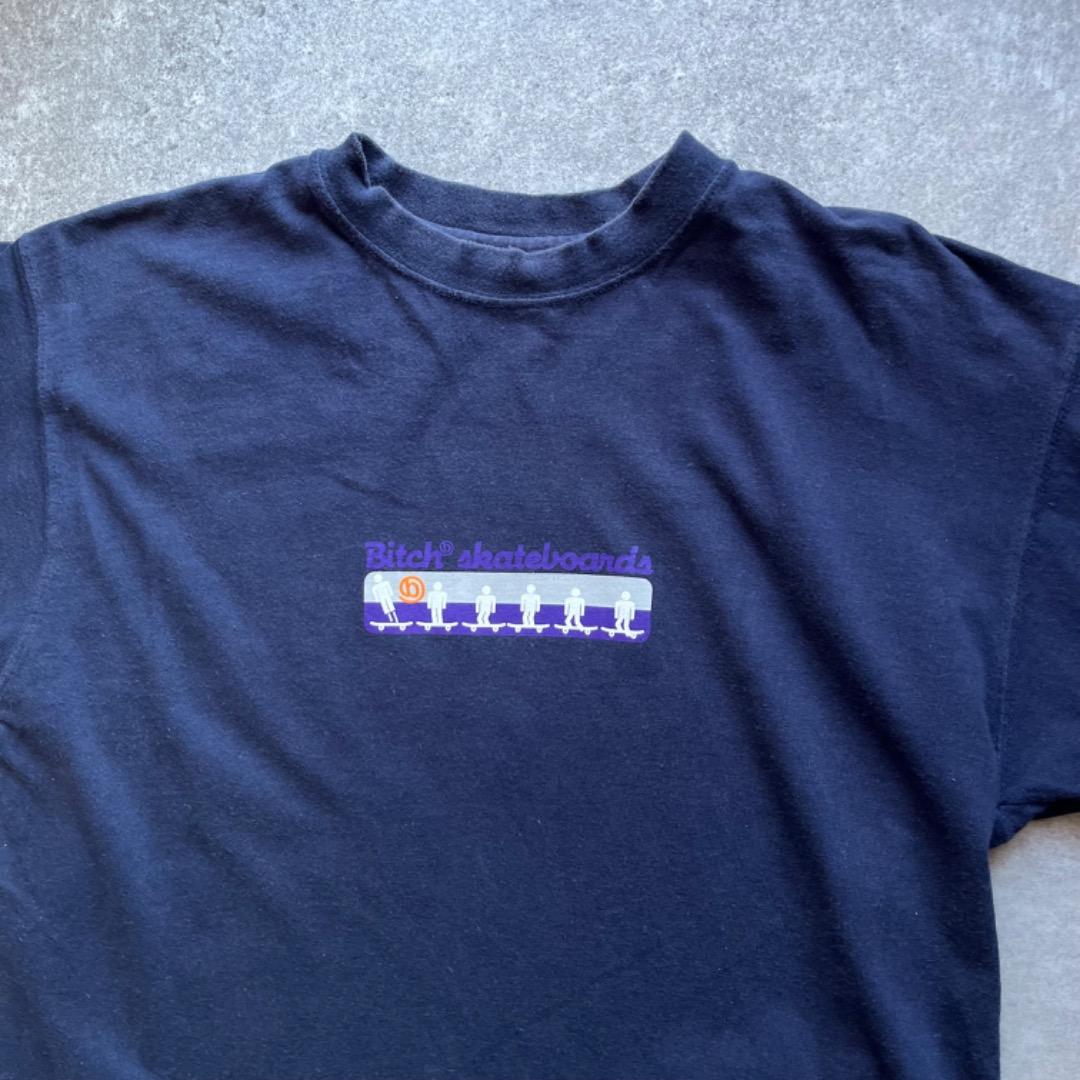 00s bitch skateboards ビッチ スケートボード Tシャツ M