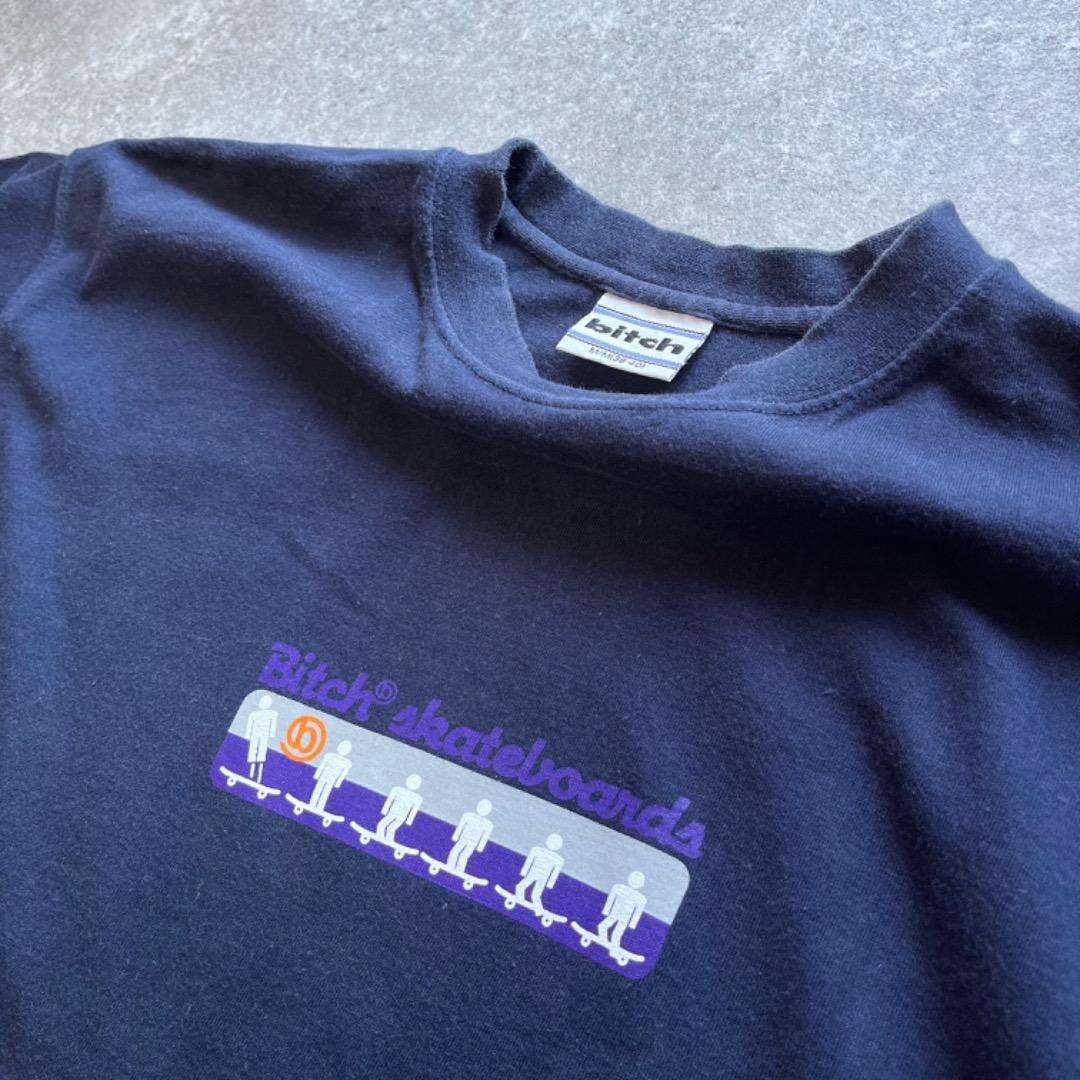 00s bitch skateboards ビッチ スケートボード Tシャツ M