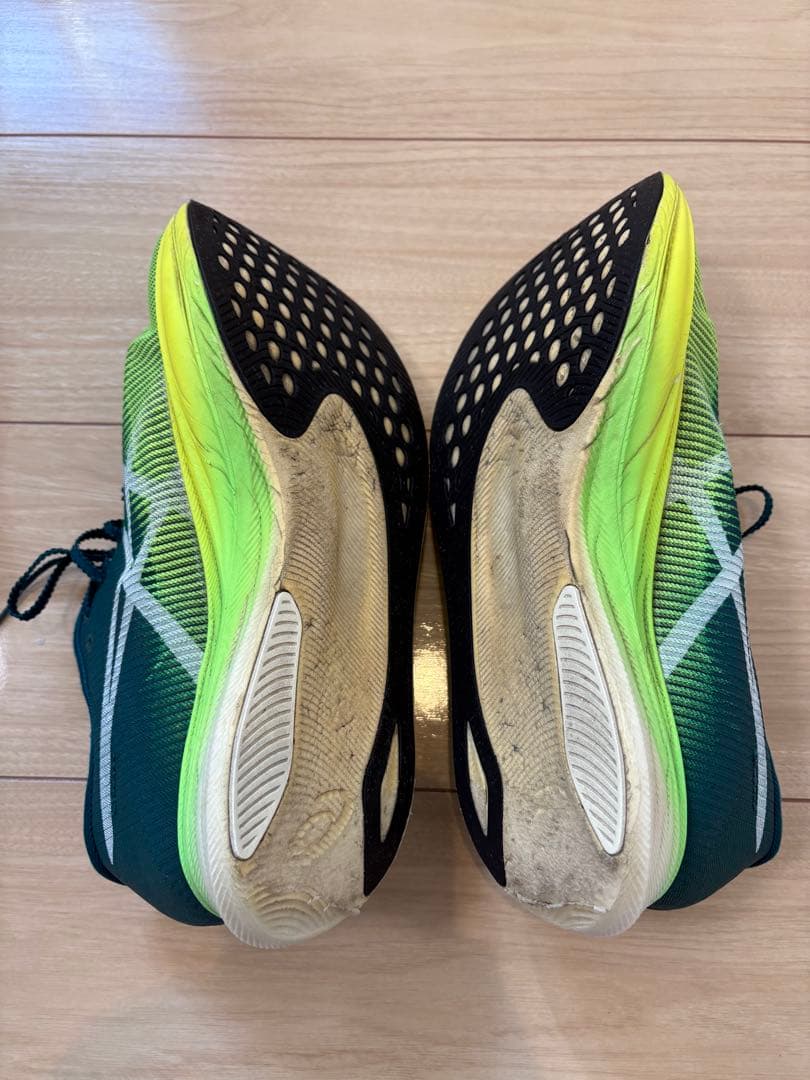 ASICS SPEED EDGE ランニングシューズ グリーン 27.0cm