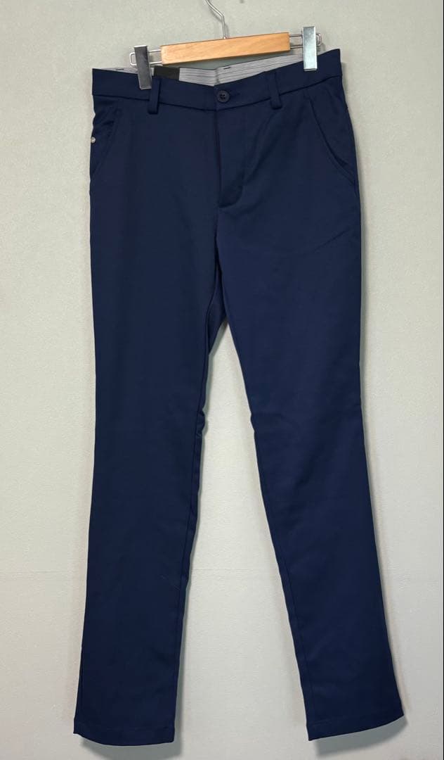 79 M 新品 adidas アディダス ゴルフパンツ 撥水 テーパード メンズ