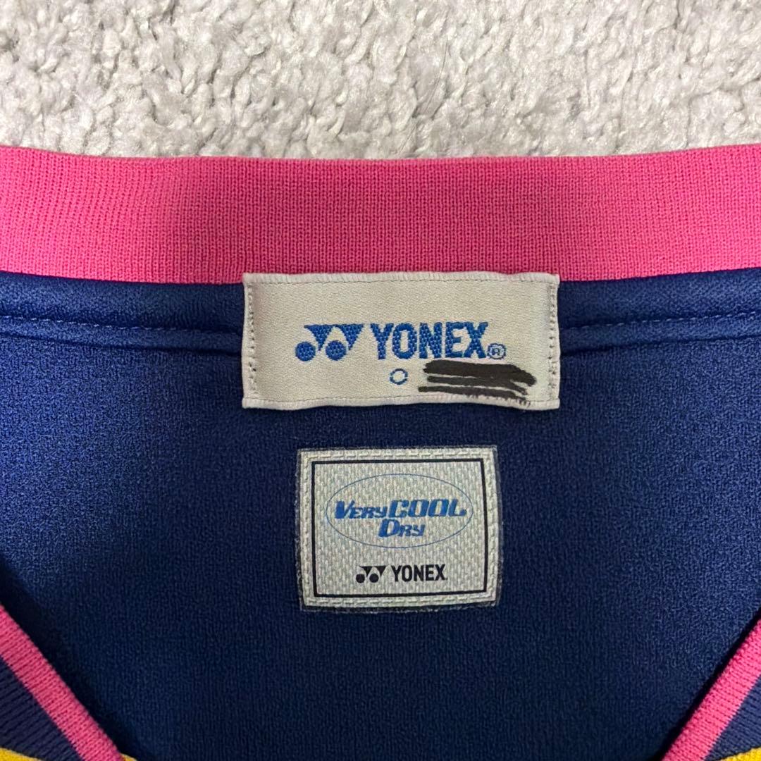 YONEX バドミントン ゲームシャツ Oサイズ背ネーム有