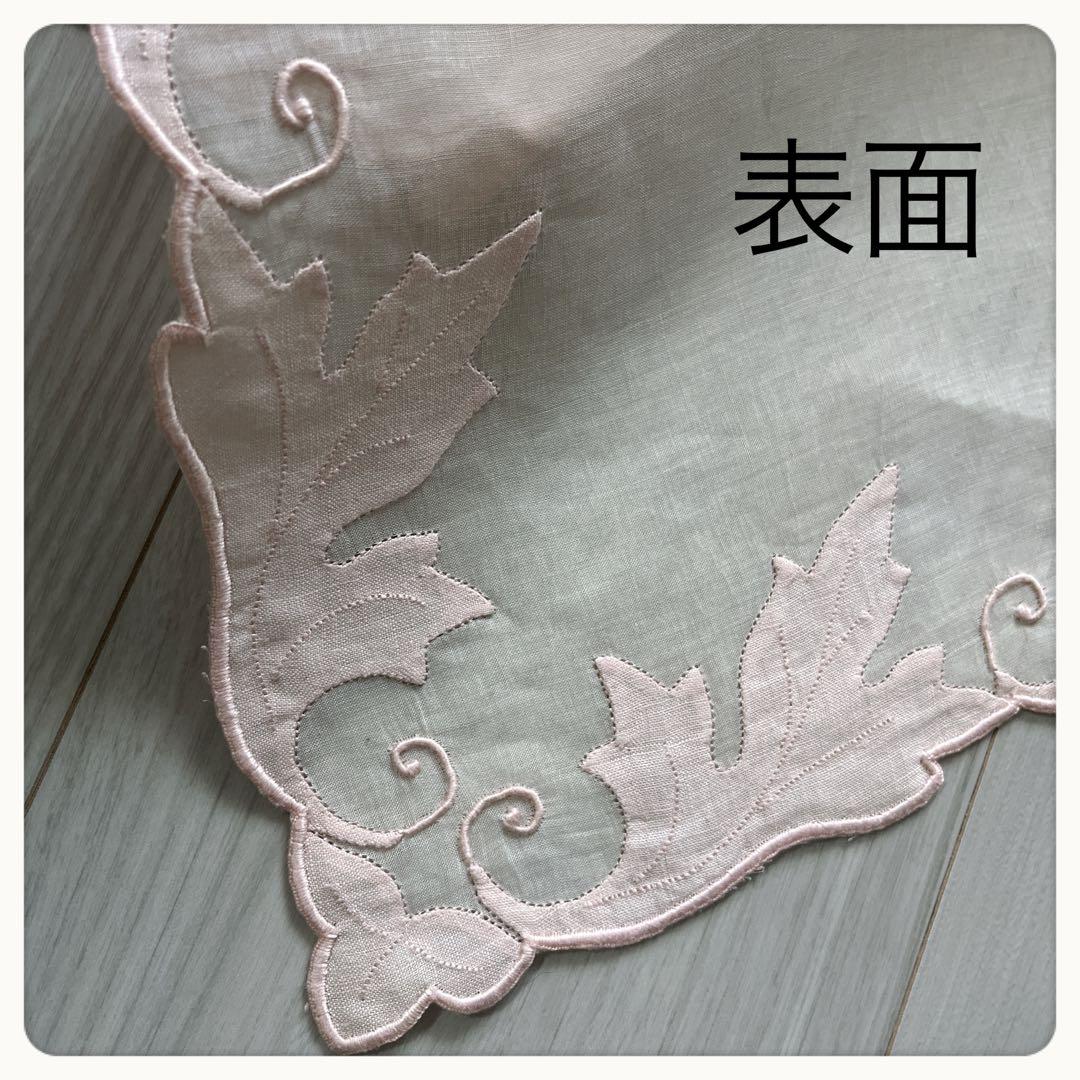 ポルトガル　超緻密な手刺繍のテーブルクロス　マディラ島ハンドメイド