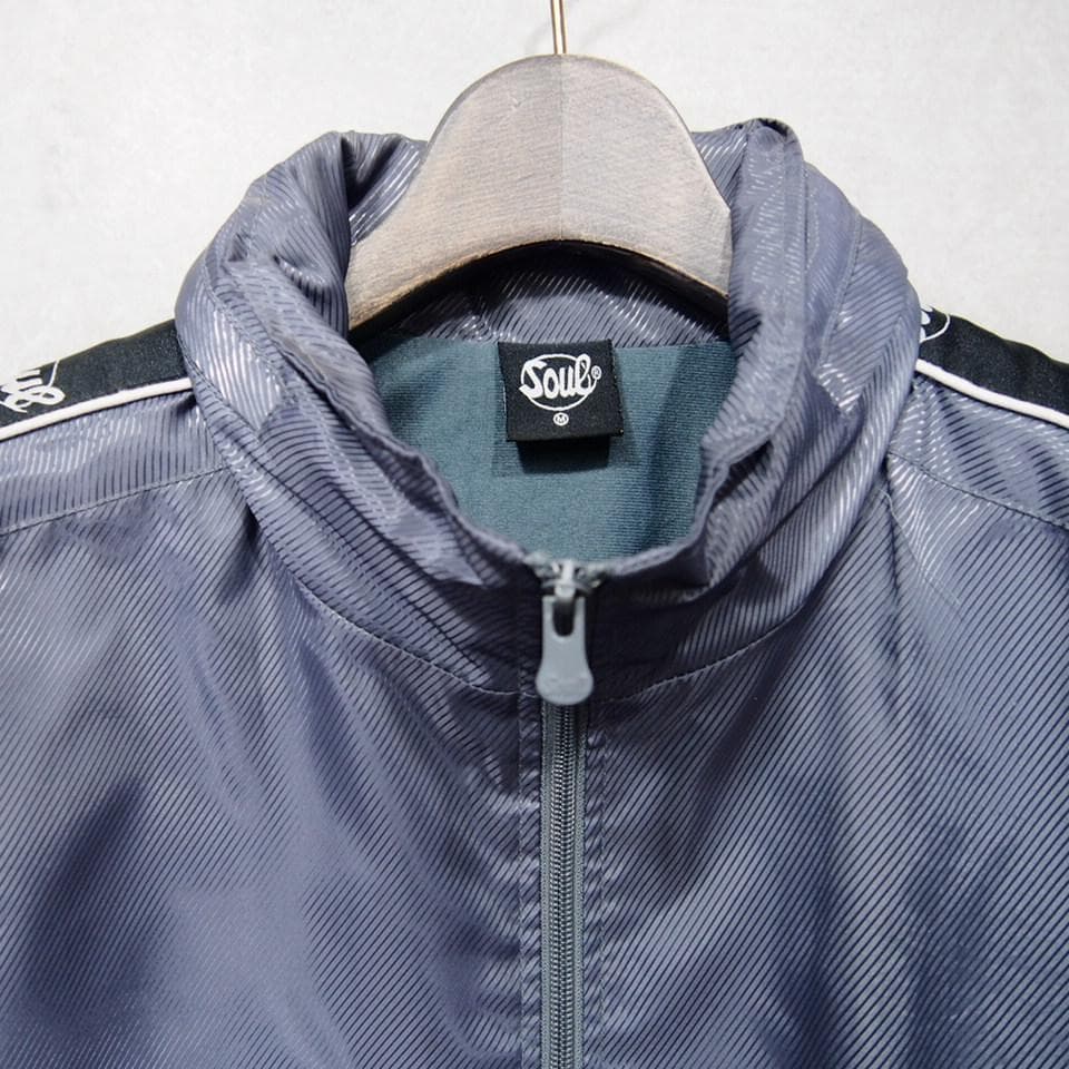 ★00s Soul セットアップトラックジャケット＆パンツ ジャージ上下セットM
