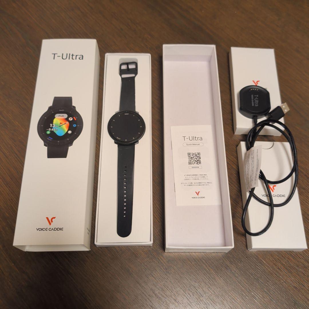 VOICE CADDIE T-Ultra ブラック ボイスキャディー