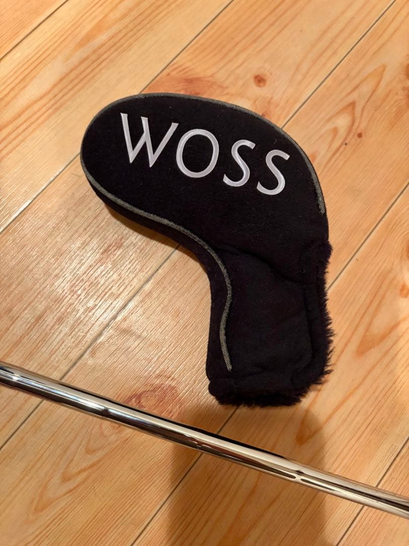 超美品WOSS パター M0-02 ヘッドカバー付き