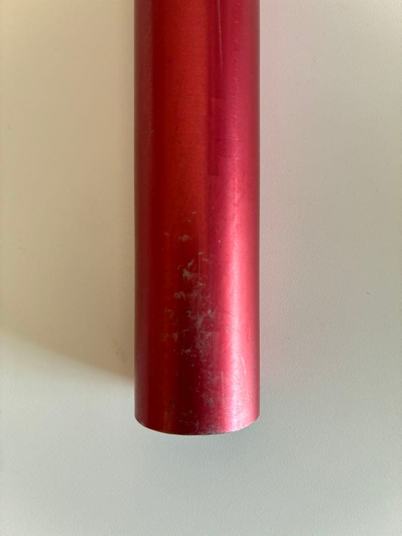 中古 paul シートポスト 27.2mm red キズあり