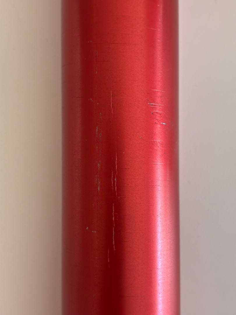中古 paul シートポスト 27.2mm red キズあり