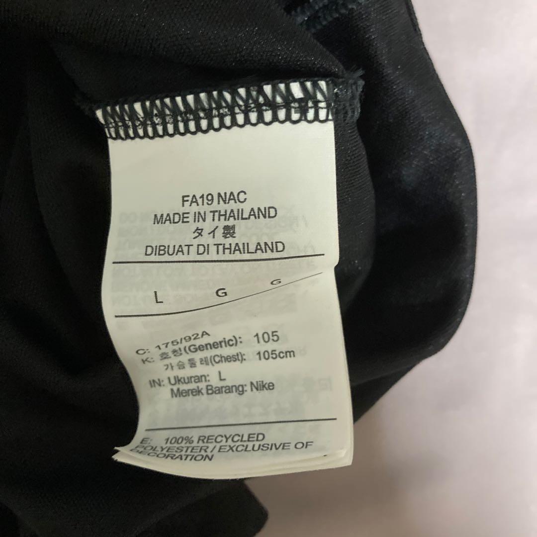 NIKE インテル 19/20 3rdユニフォーム L 黒 タグ付新品