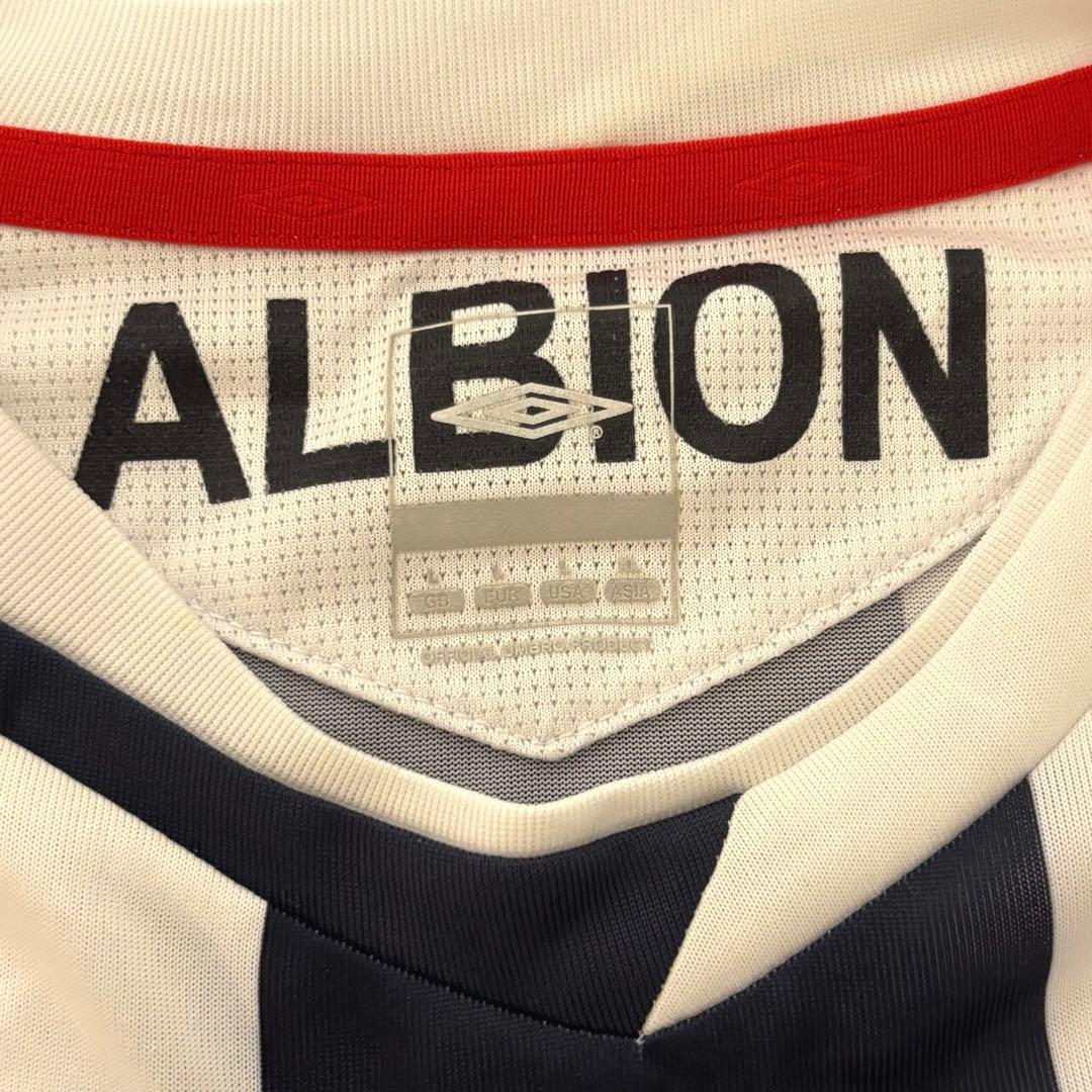 06〜07ウェスト・ブロムウィッチ・アルビオンFC 長袖ユニL UMBRO