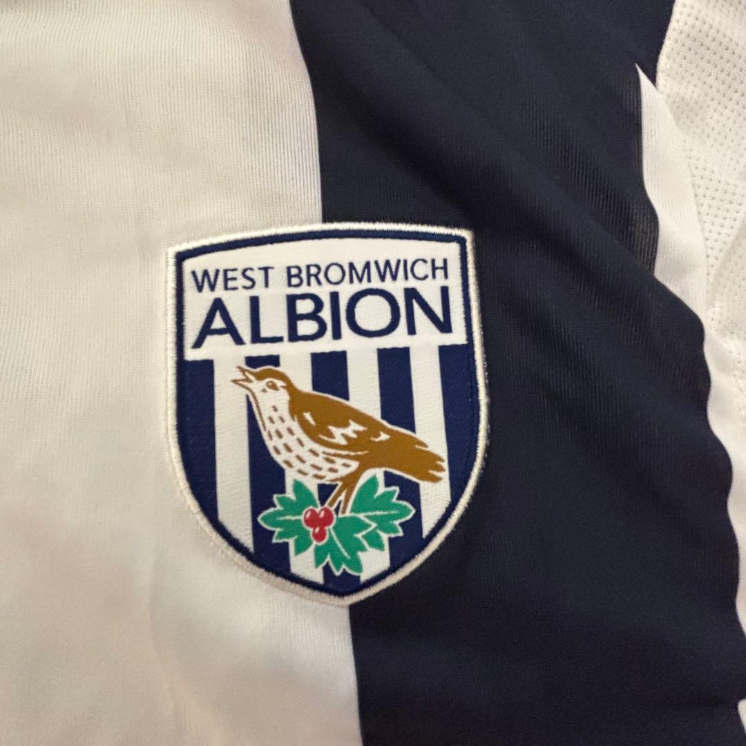 06〜07ウェスト・ブロムウィッチ・アルビオンFC 長袖ユニL UMBRO