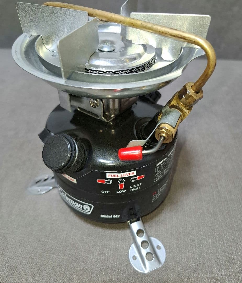 【美品】Coleman コールマン フェザー ストーブ USA 442-726J