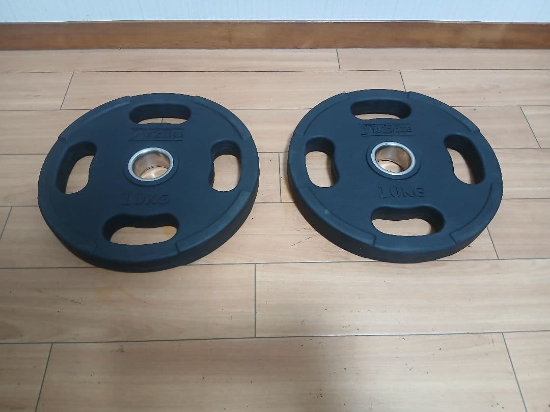 オリンピック バーベルプレート10kg x 2枚FitEliteフィットエリート