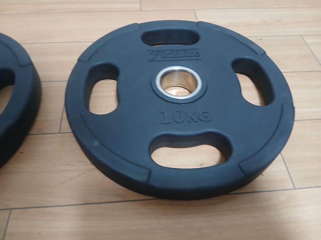 オリンピック バーベルプレート10kg x 2枚FitEliteフィットエリート