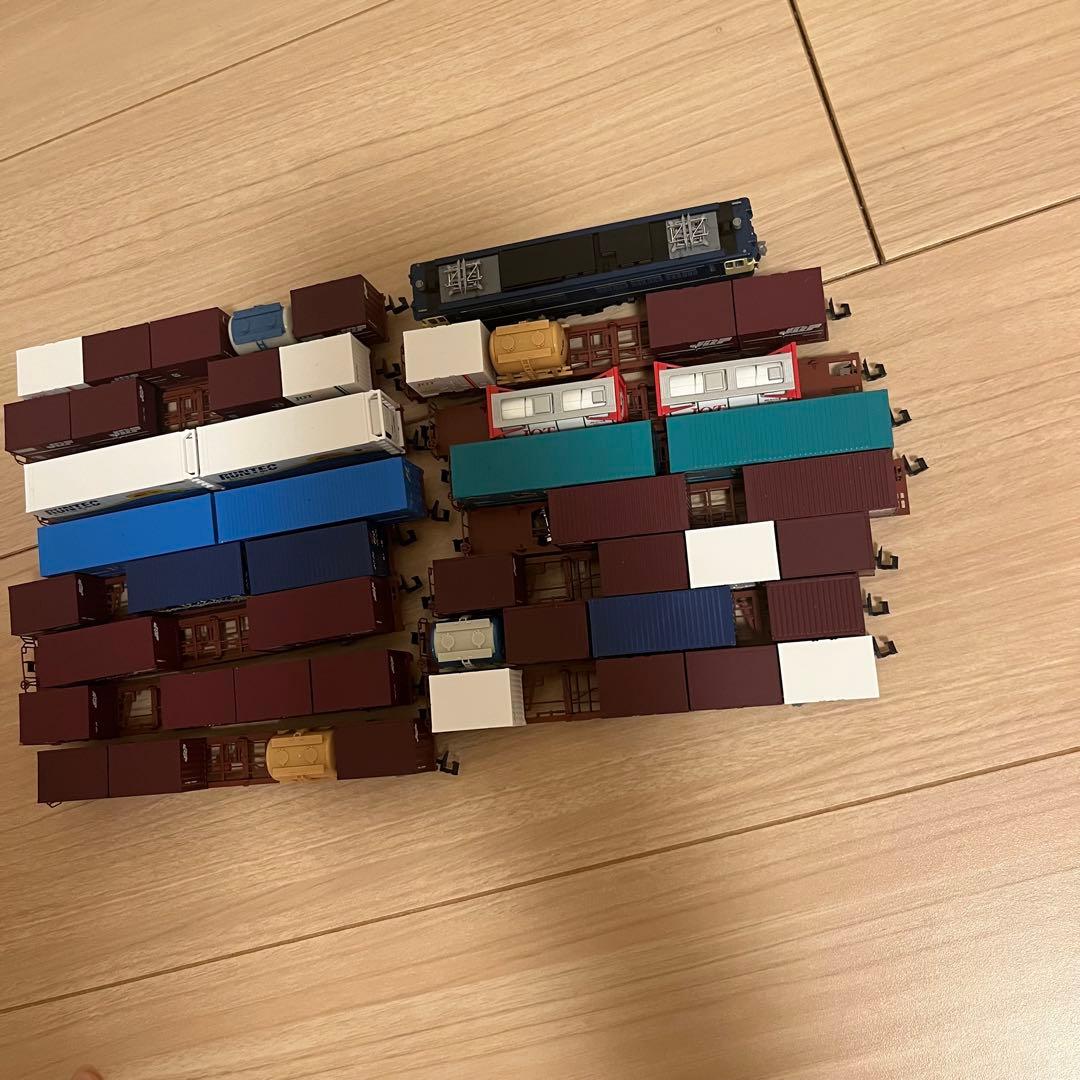 Nゲージ鉄道模型 貨物車両セット