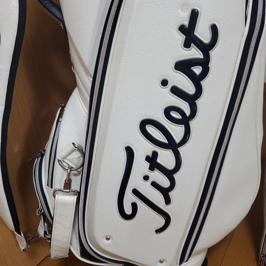 Titleist キャディバッグ 　高級　3点式ベルト　ゴルフバッグ