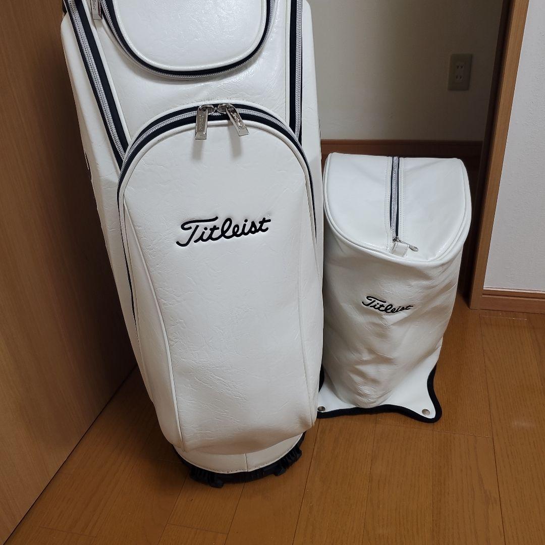 Titleist キャディバッグ 　高級　3点式ベルト　ゴルフバッグ