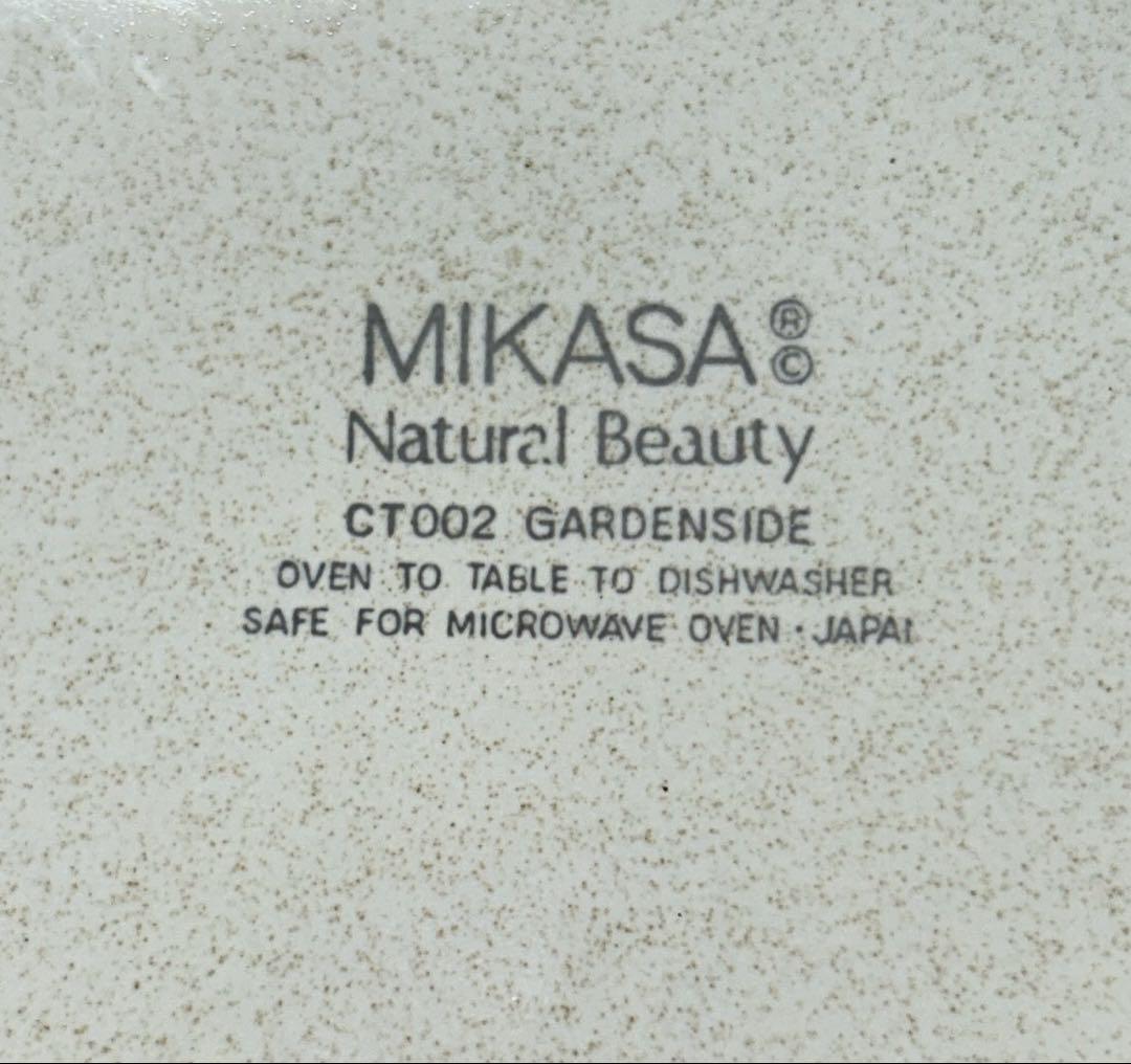【ビンテージ】MIKASA Natural Beauty 花柄中皿5枚セット