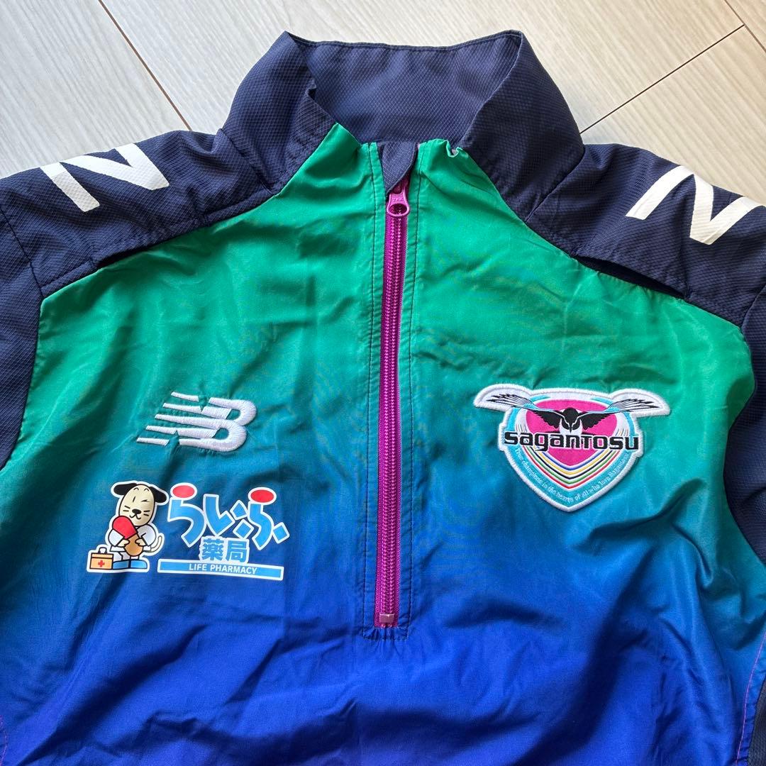 サガン鳥栖 ハーフジップ ウィンドブレーカー M