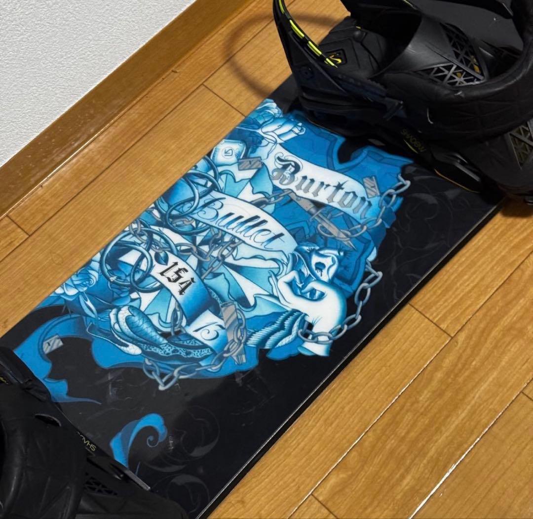 Burton × Salomon スノーボード 154cm ケース付き