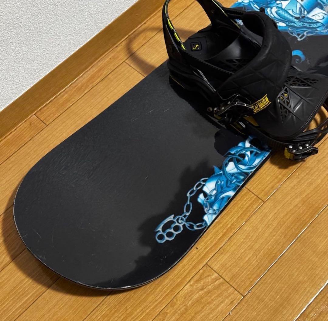 Burton × Salomon スノーボード 154cm ケース付き