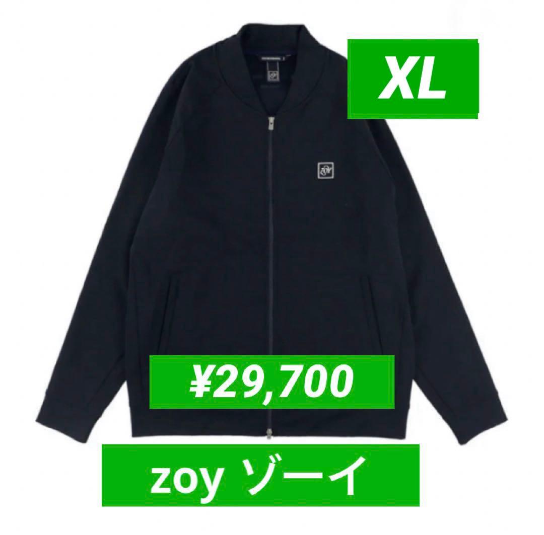 新品■29,700円【zoy ゾーイ 】メンズ　長袖　ジャケット　裏毛　XL 紺