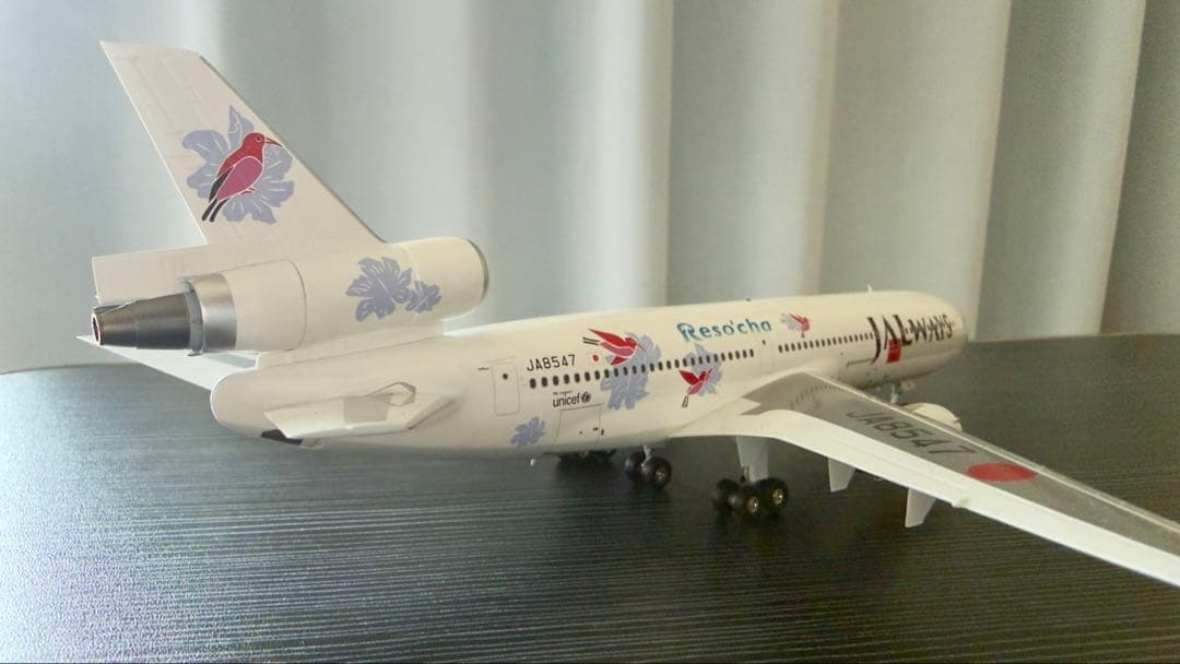 【新品】WB 1/200 日航 JAL マクダネルDC-10-40 JA8547