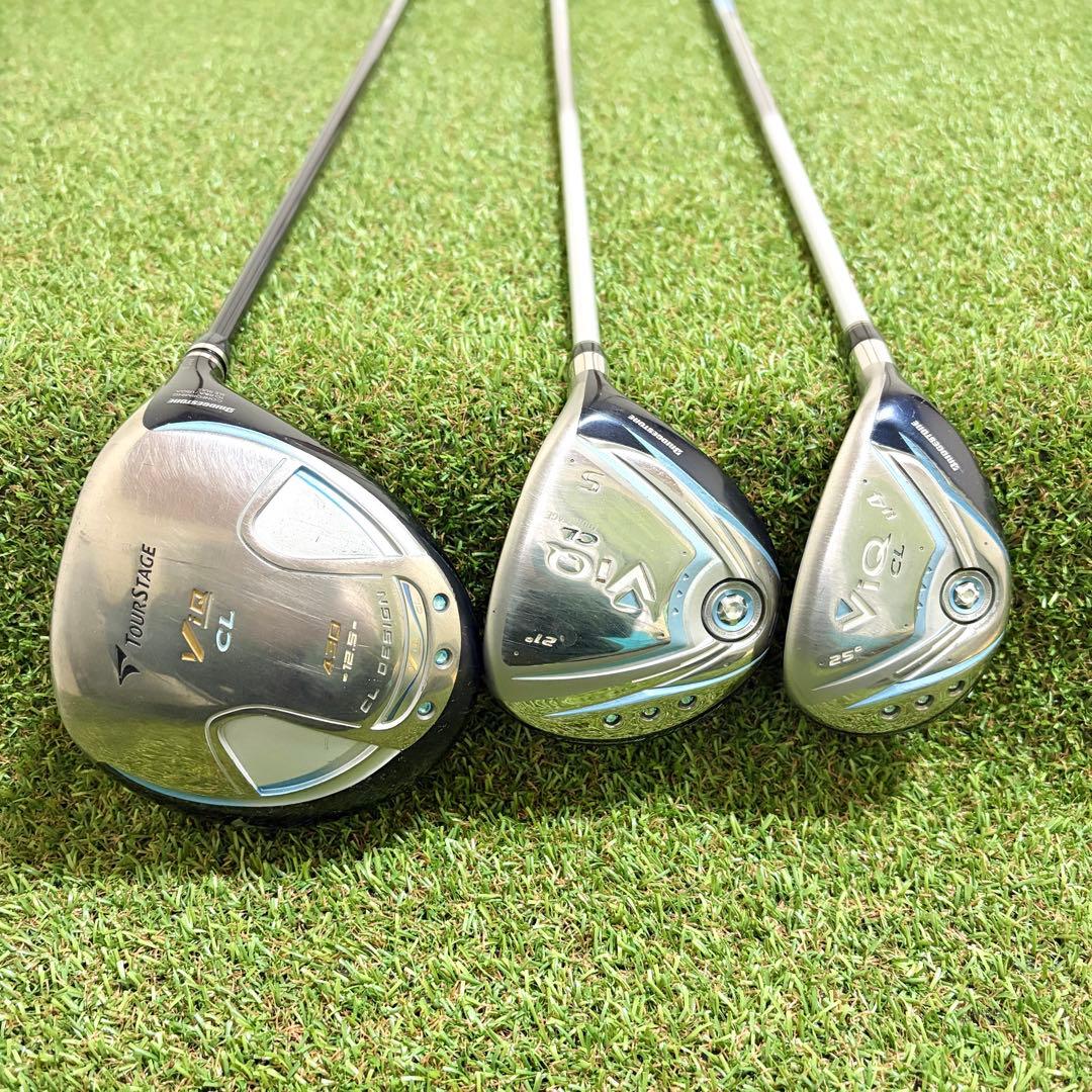 大人気｜ツアーステージ　VIQ CL レディース　ゴルフクラブセット　10本