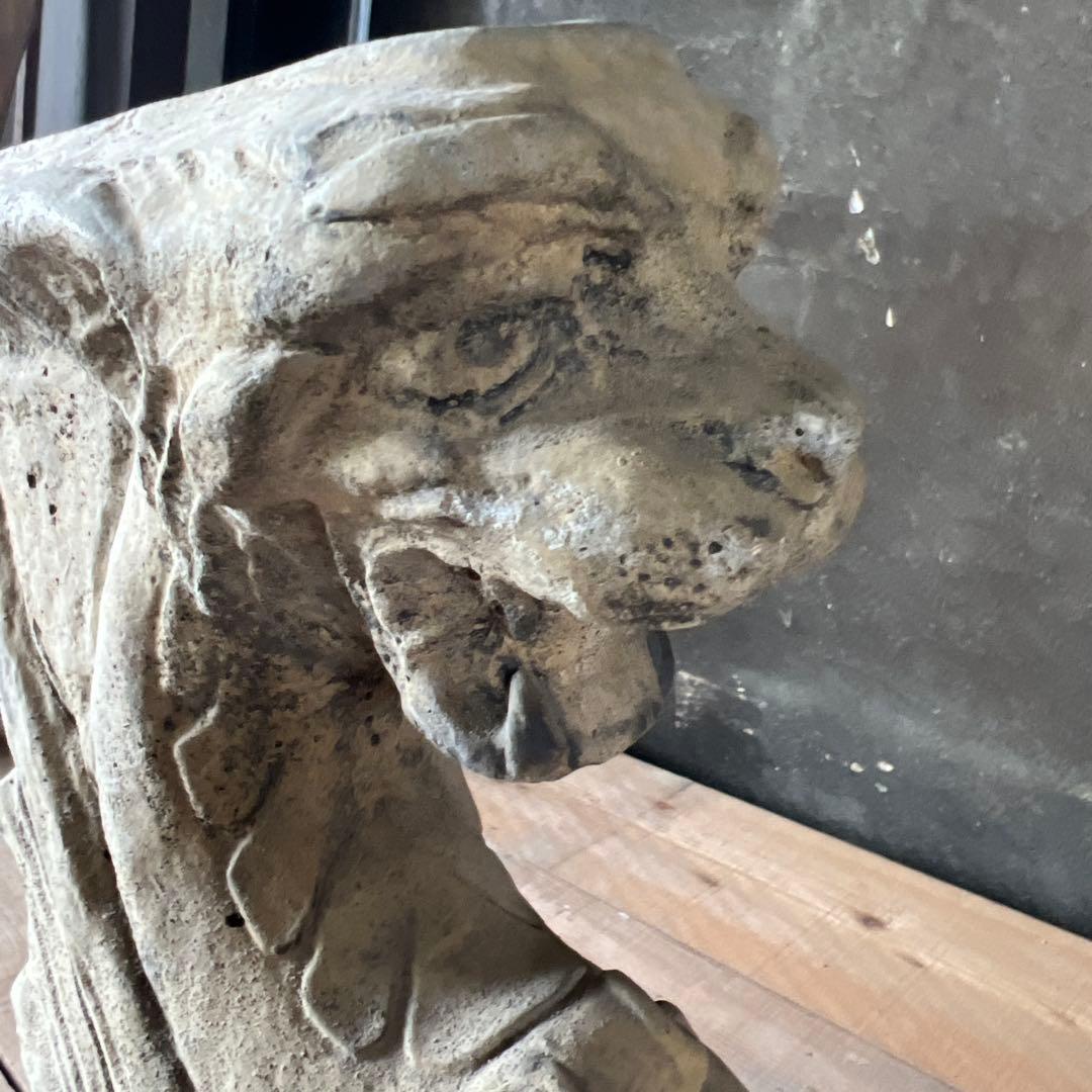 実家整理　古い獅子の像　中国？（最後の一点です）