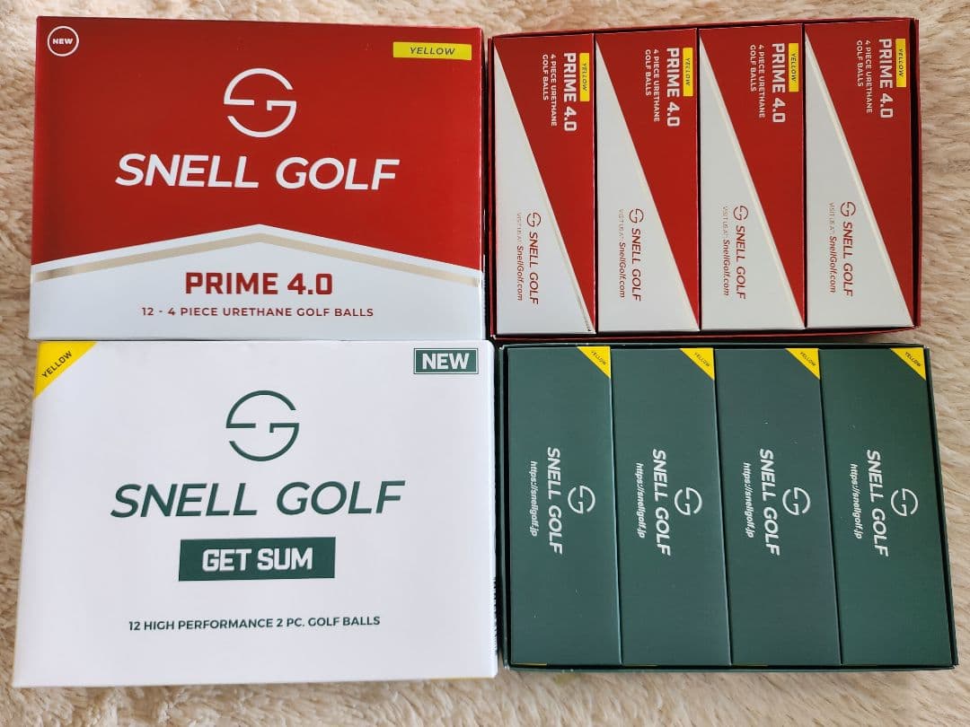 新品ゴルフボール　SNELL GOLF ×2ダース　PRIME、GET SUM