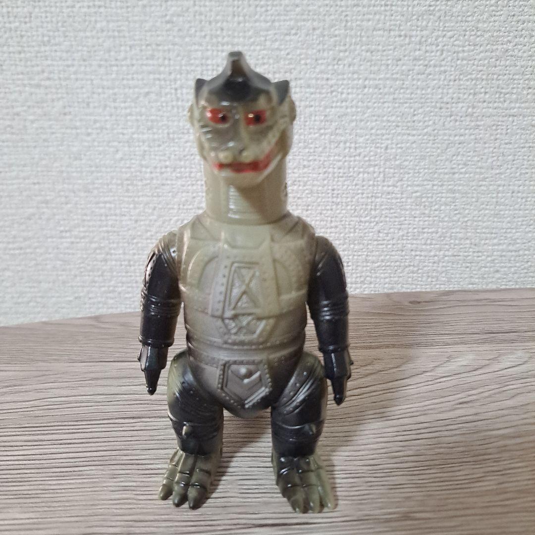 ソフビ　メカゴジラ　ブルマァク　当時　年代物　ミドルサイズ