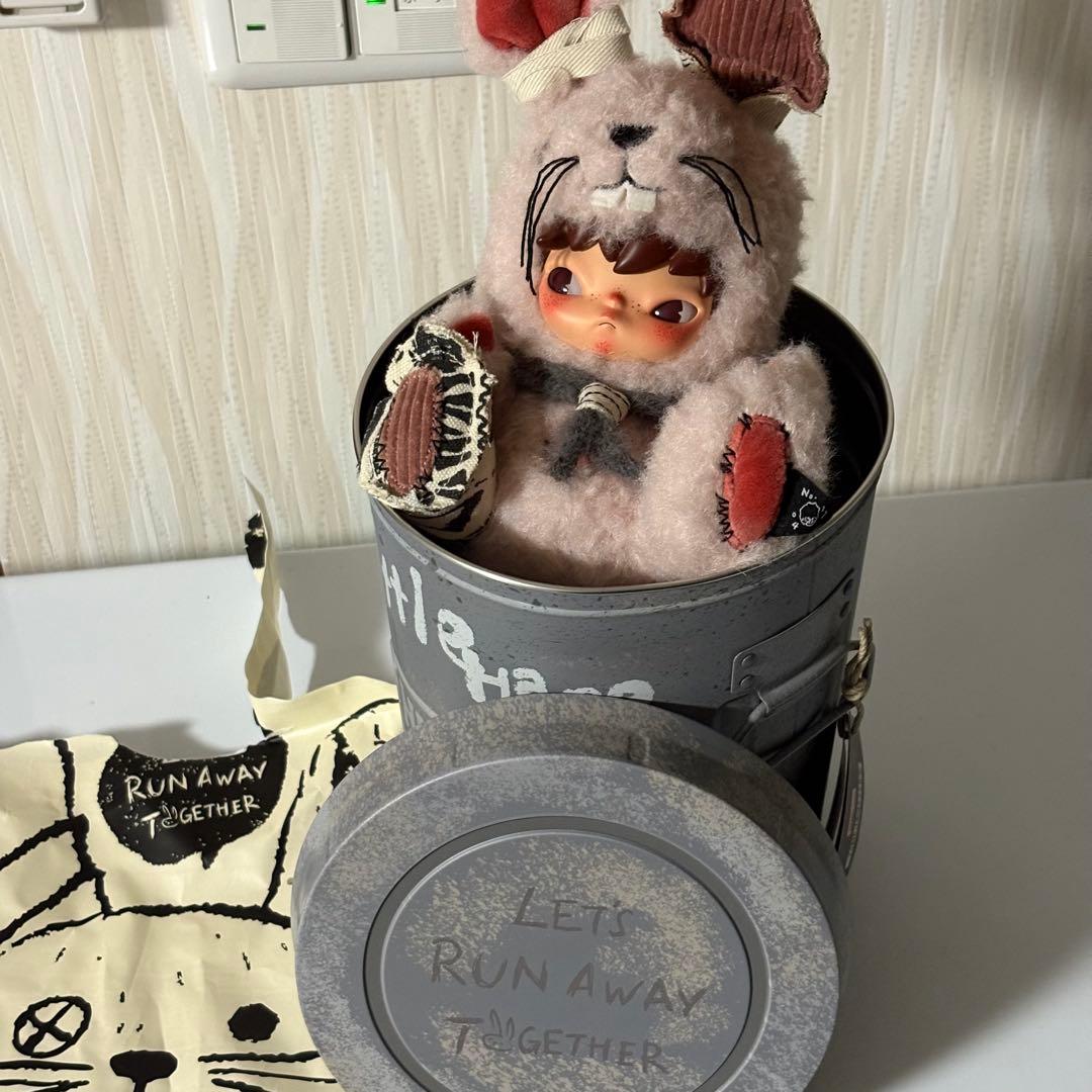 ヒロノポップマートHirono Little Hare ぬいぐるみペンダント