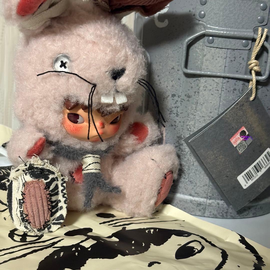 ヒロノポップマートHirono Little Hare ぬいぐるみペンダント