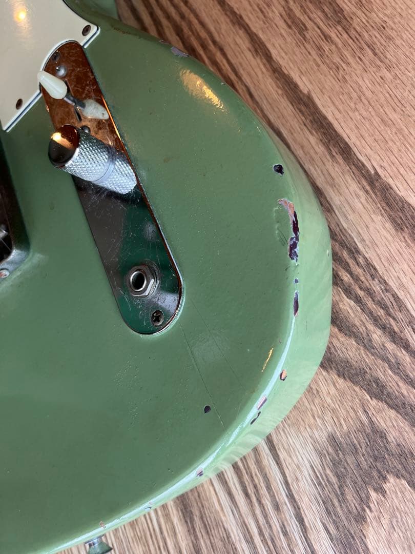 Fender Japan Telecaster系？ネックSシリアル　ボディ謎改造