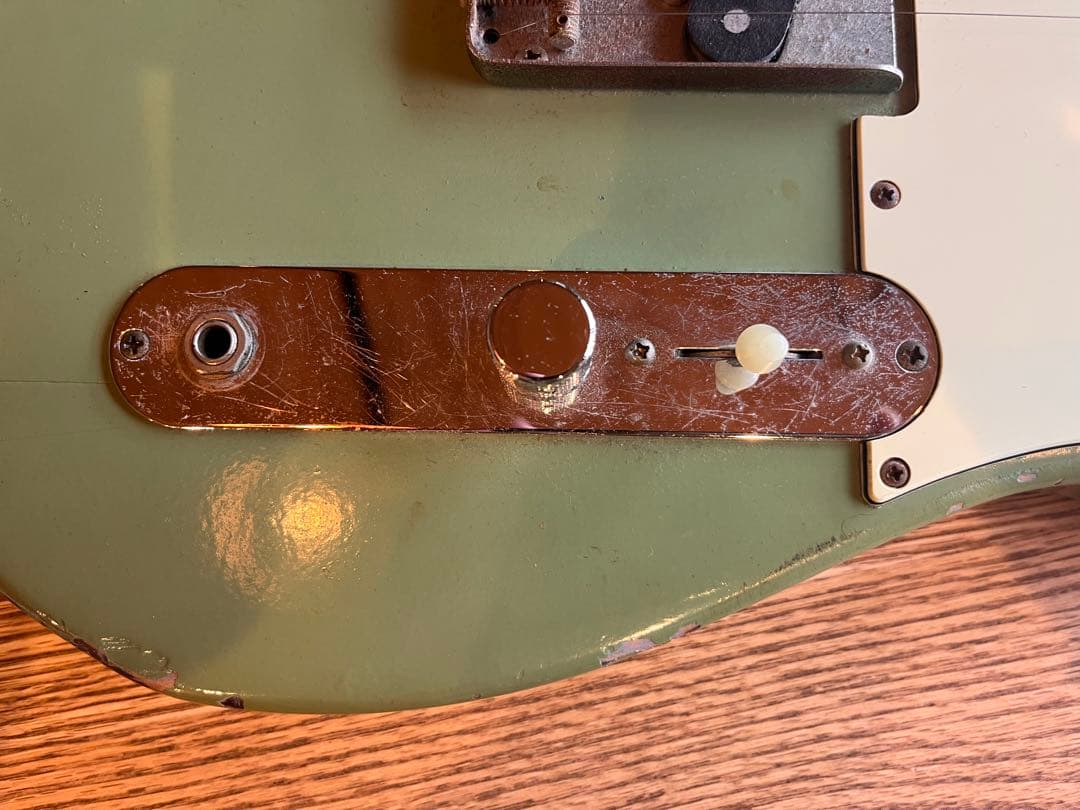 Fender Japan Telecaster系？ネックSシリアル　ボディ謎改造