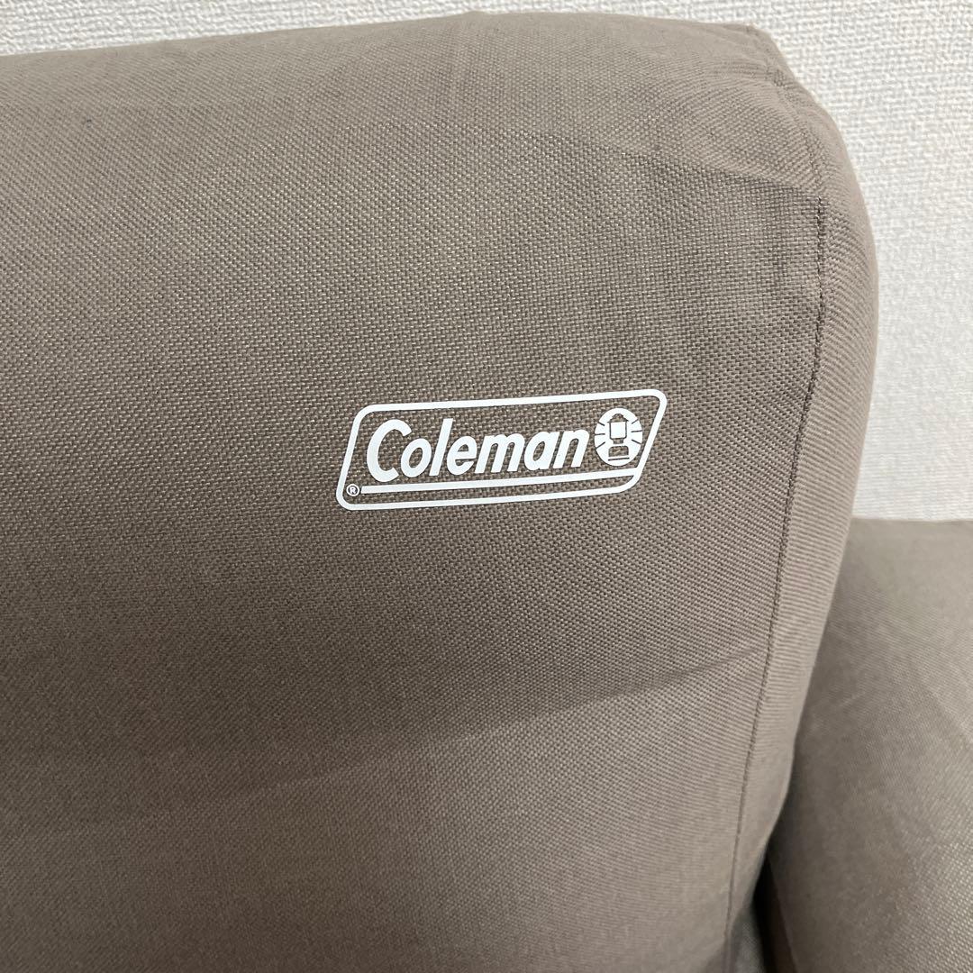 Coleman エアカウチ　電動ポンプ付き　コールマン　中古品