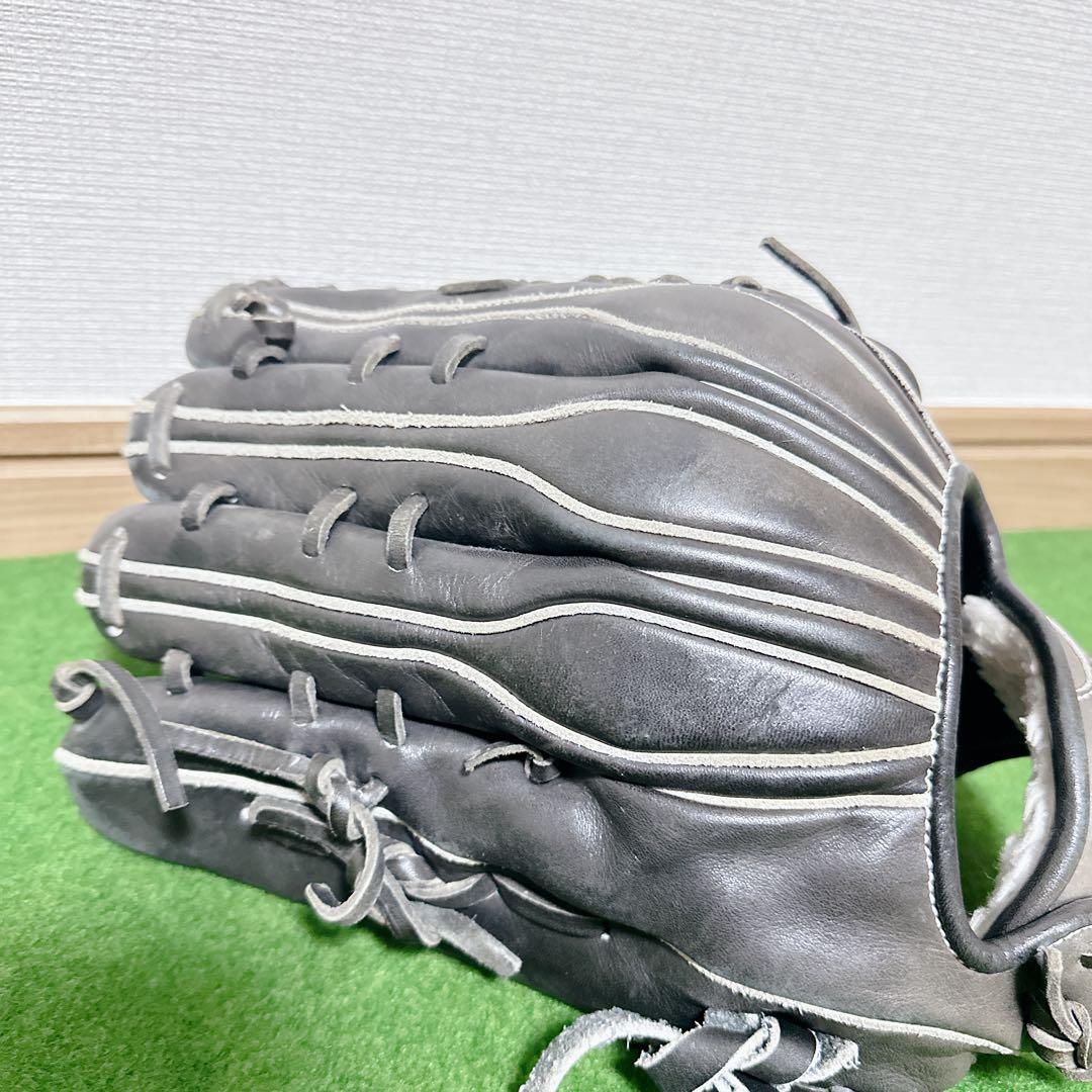 美品 アシックス ゴールドステージ 外野手用 軟式 グローブ スピードテック